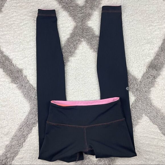 Womens Lululemon Reversible Whnder Wunder Leggings - Picture 1 of 6